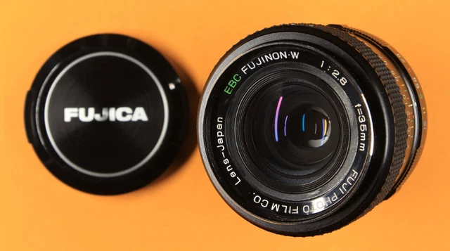 SELTEN EBC Fujinon Weitwinkel-Objektiv 35mm f/2.8 Kompletter Set M42 Gewinde