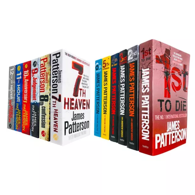 Women’s Murder Club Series Books 1 - 12 Collection Set by James Patterson