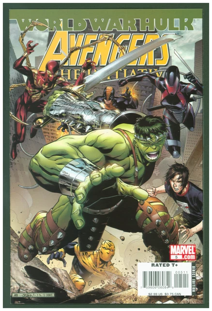 Avengers Initiative #5 VF/NM Marvel Comics 2007 World War Hulk Cover
