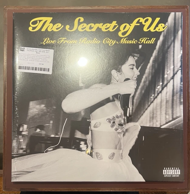 GRACIE ABRAMS LIVE From Radio City Music Hall RSD25 Vinyl 2LP Brand