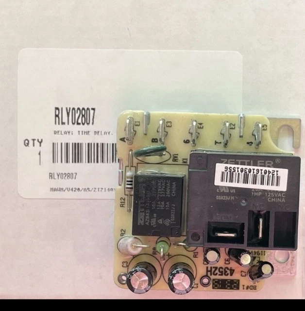 Blower Time Delay Relay Replaces Trane American Standard X13260259010