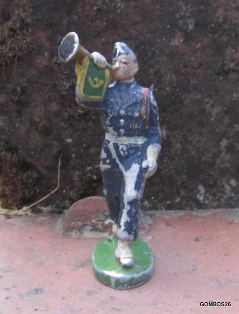 Figurine Quiralu - Petit Soldat Aluminium - Chasseur Alpin Conducteur de mule - Collection