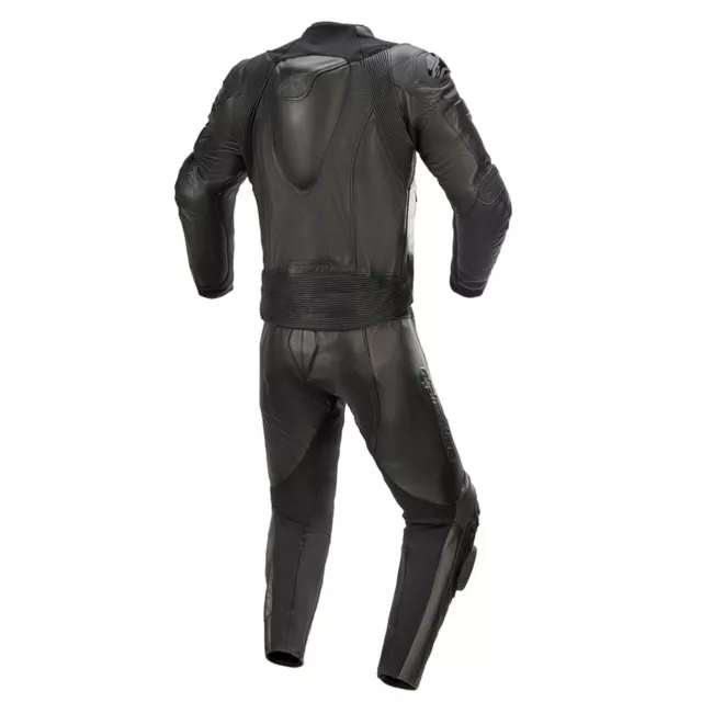 Alpinestars Gp Plus V3 2Pc Leather Motorcycle Suit Black Graphite 2