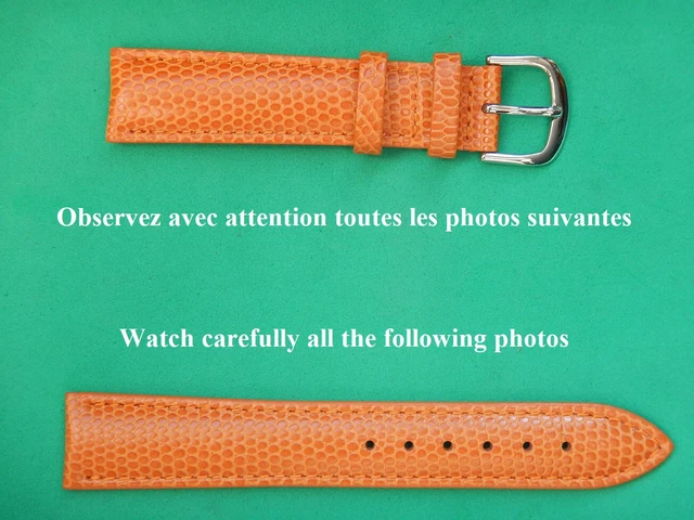 Montre Yema Paris Quartz femme bracelet cuir vintage années 1980 - Montres & Bijoux