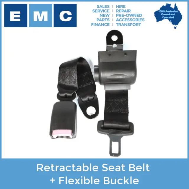 Retractable Seat Belt with Flexible Buckle