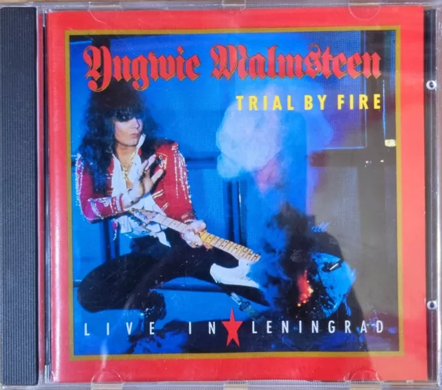 Yngwie Malmsteen-Trial By Fire: Live In Leningrad (1989) CD..[Polydor 839 726-2]