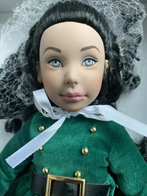 Affordable Designs Leeann Santa’s Helper Green 12” Dressed Doll New Complete Nib