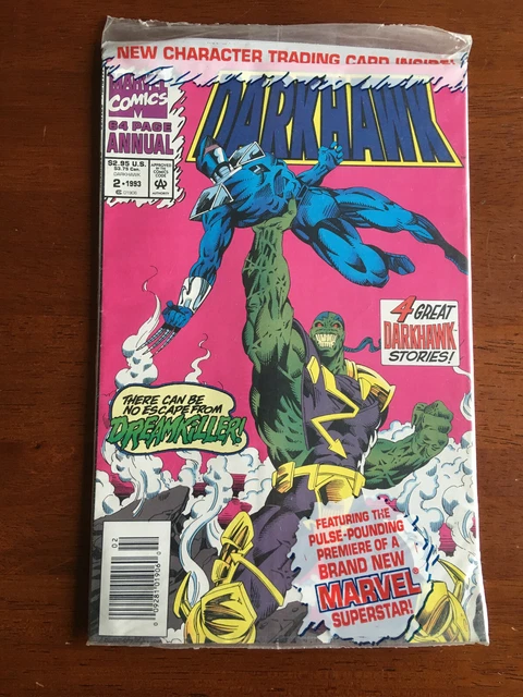 Darkhawk Annual # 2 Vf/Nm Sealed Newsstand 1St Dreamkiller Marvel Comics 1993
