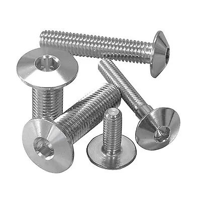 Pro-Bolt Dome Head Stainless Steel Bolts M5 x 0.80mm x 16mm (16mm) - Motorcycle