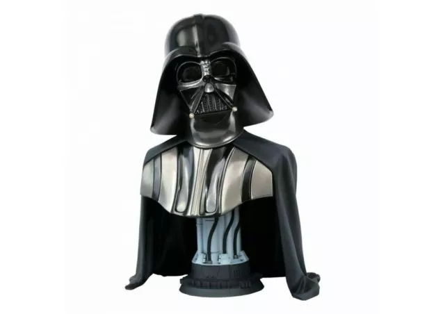 DIAMOND SELECT STAR WARS LEGENDS IN 3D DARTH VADER BUST 1:2 Nuovo