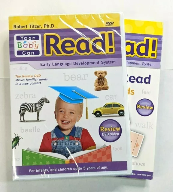 Your Baby Can Read! Early Development System Review DVD and Word Cards