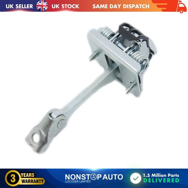 2x Front Door Check Strap Hinge Stopper For Citroen Berlingo & Peugeot Tepe – Aspart 9181P2, Metallic-358021