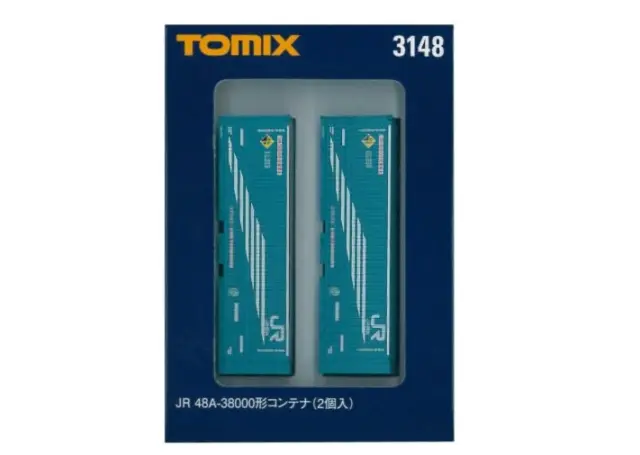 New TOMIX 3148 N Gauge 48A-38000 Container 2 Pieces Railway Model Supplies