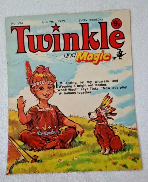 Vintage Comic - Twinkle - Issue No 594 - 9th June 1979 - Great birthday gift
