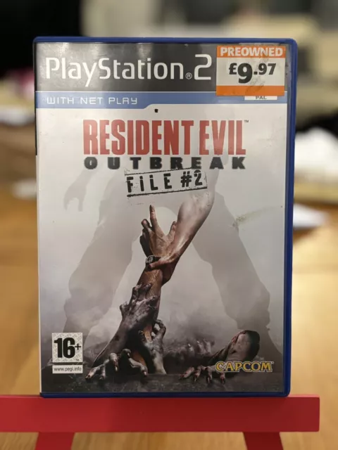 Resident Evil: Outbreak File 2 PS2 Playstation 2 verpackt komplett mit Handbuch