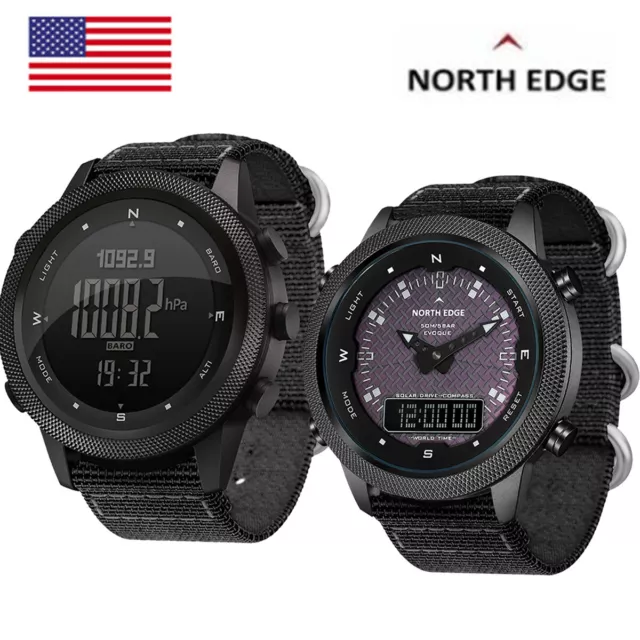 Men's Military Watch Outdoor Sports Electronic Watch Tactical Army Wristwatch US