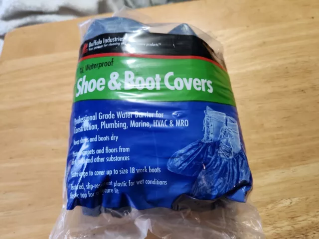 10 New In Package Buffalo Industries Xl Waterproof Shoe & Boot Covers