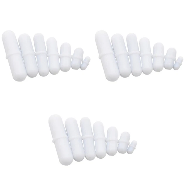21 Pcs Stirring Bar PTFE Material Lab Stirrers Magnet Magnetic