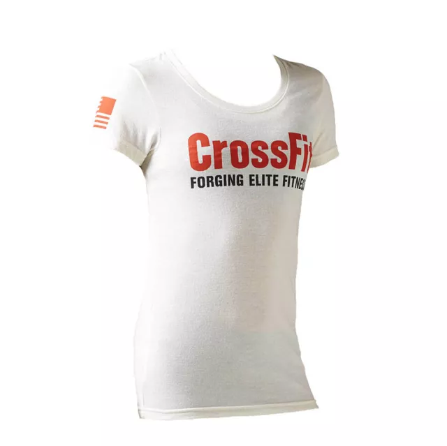 Reebok S99566 .Chalk T-Shirt Rcf Forging Elite Fitness - T-Shirt Crossfit