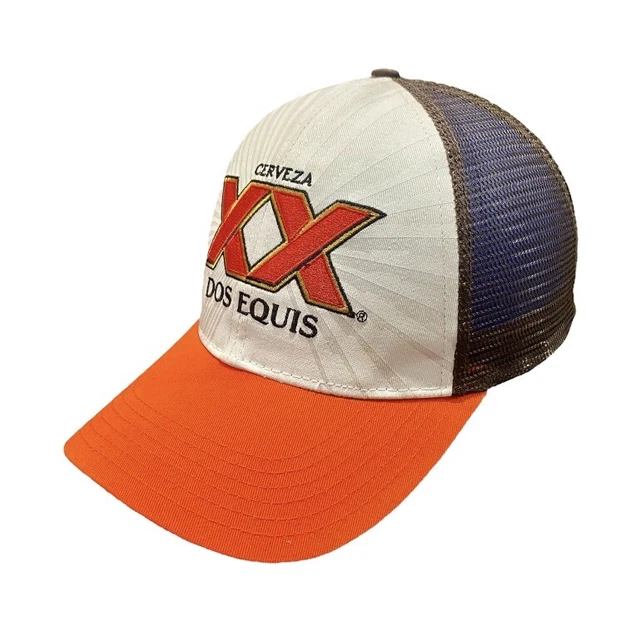 Cerveza XX Dos Equis Beer Baseball Trucker Hat Cap Snapback Cotton Mesh Mens