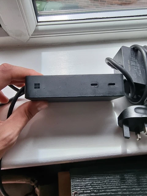 Microsoft Surface Dock 2 Model 1917 – Used – Docking Station With 199W Power Supply – USB-C, Ethernet, USB-A, Audio