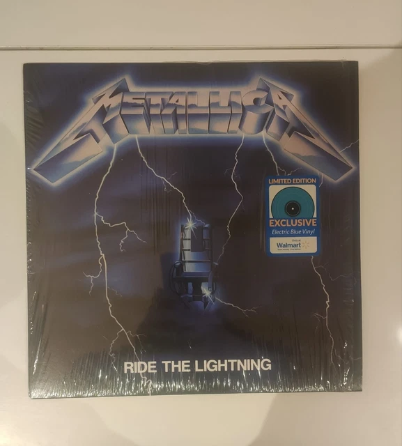 METALLICA RIDE the lightning (2023) LP electric blue Vinyl Escl. Walmart EUR 35,00 PicClick IT