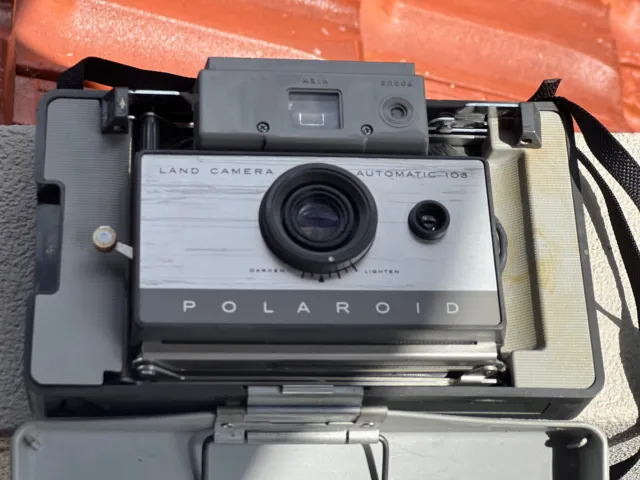 Vintage Polaroid Automatic 103 Land Camera in the Case with Accessories