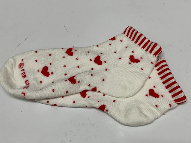 Vintage Women's 80's style  Hearts  Socks