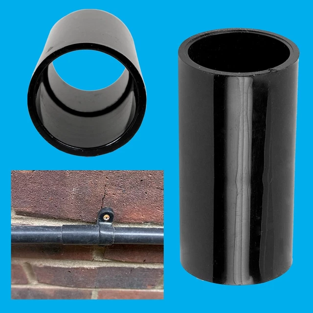 30X BLACK 20MM Straight PVC Conduit Coupler Connector for Electrical