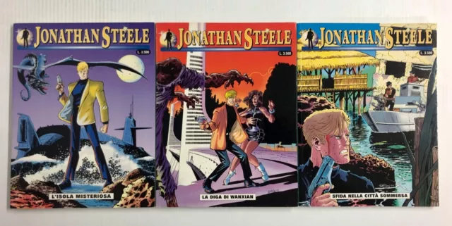 Lotto Jonathan Steele Serie Completa Dal N° 1 Al N° 3 Sergio Bonelli Editore