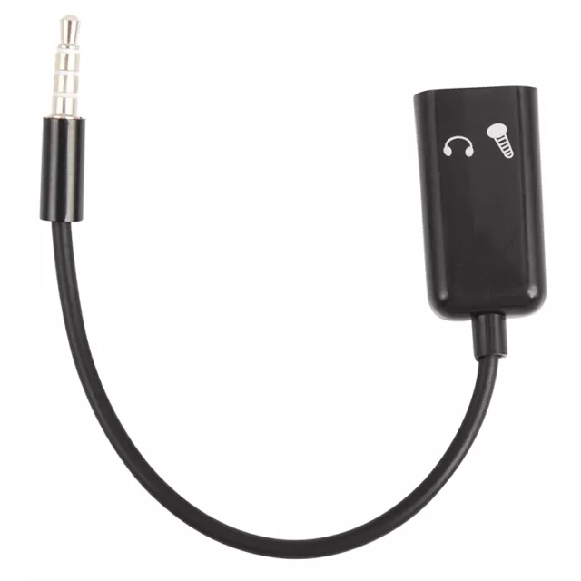 Splitter audio stereo 3,5 mm su cuffie auricolari + microfono Adap7363