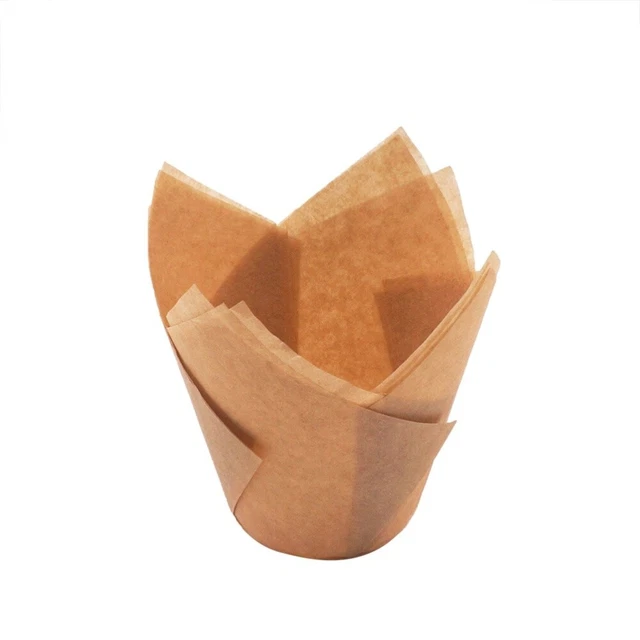 50 pz fodere di carta per muffin bambino copper per cupcake matrimonio