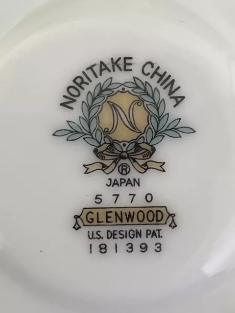 Vintage Noritake China Japan - Glenwood 5770 - Fine China C1950's