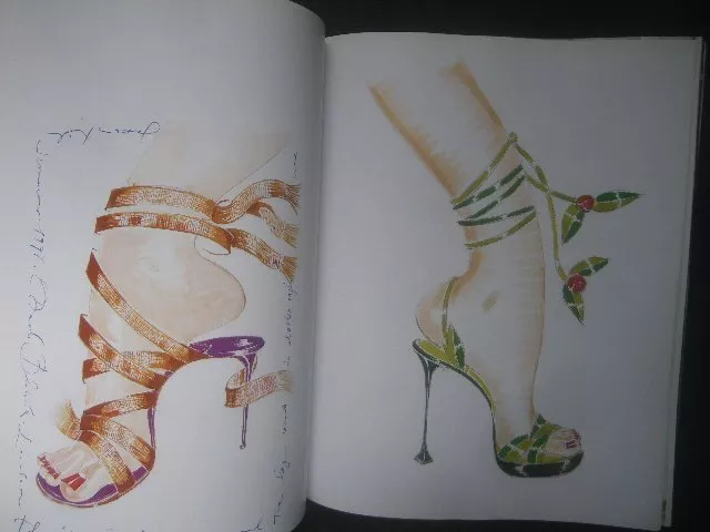 MANOLO BLAHNIK SHOES Design Book Tina Chow Chow/Fashion Photography ...