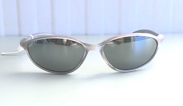 VINTAGE & RARE 90s RAY BAN B&L CUTTERS RB2047 W3113 SILVER MIRROR