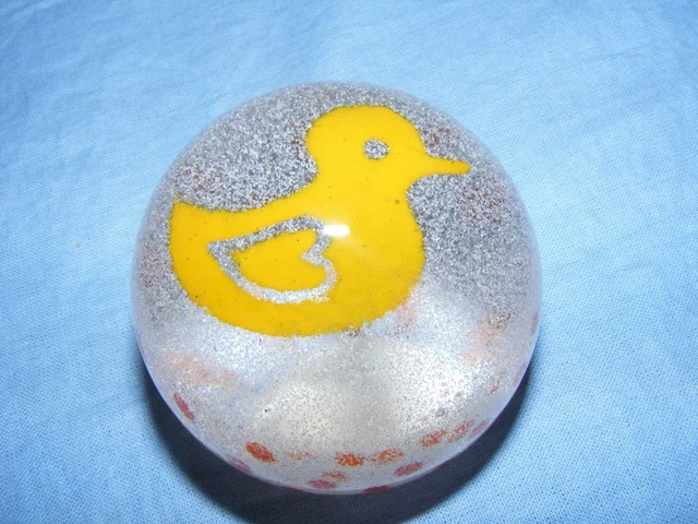 Caithness Pisapapeles de Cristal Pato Nuevo Bebé Regalo Bautizo U17058