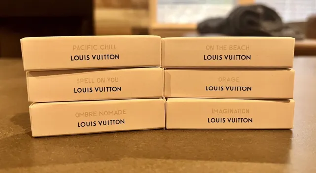 Imagination by Louis Vuitton Eau De Parfum Vial 0.06oz/2ml Spray New With  Box
