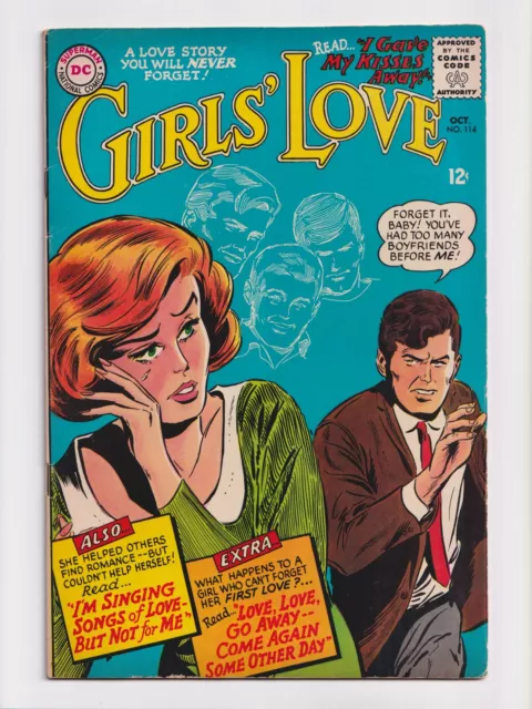 Girls Love Stories #114 DC Comics 1965 Silver Age Romance Comic Book FN/VF