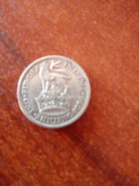 Dated : 1936 - Silver Coin - One Shilling - King George V - Great Britain