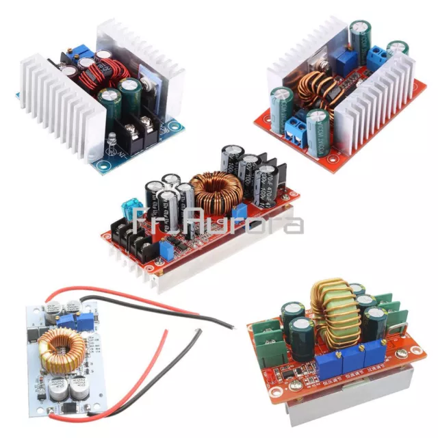 DC-DC Converter 10/12/15/20A 150/250/300/400/1200W Step up Step down Buck Boost 2