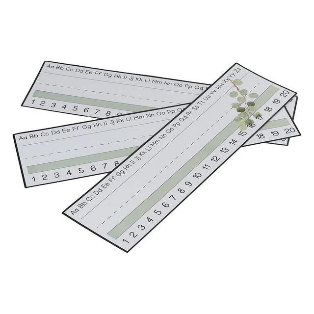 Targhette Nome Personalizzate Per Scrivania - 5 Pezzi Vuoti Per Incisione Laser Fai Da Te - Nero, 20x5cm