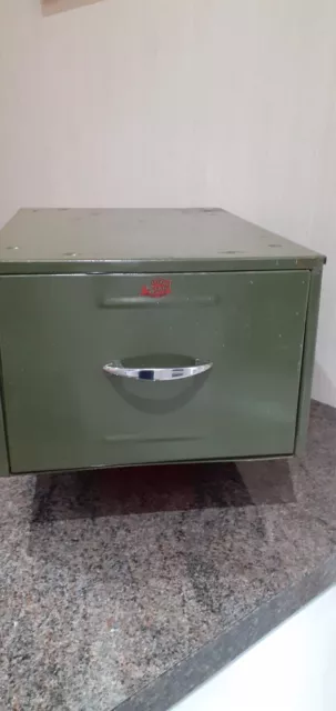 Vintage Veteran Series Metal Drawer Cabinet