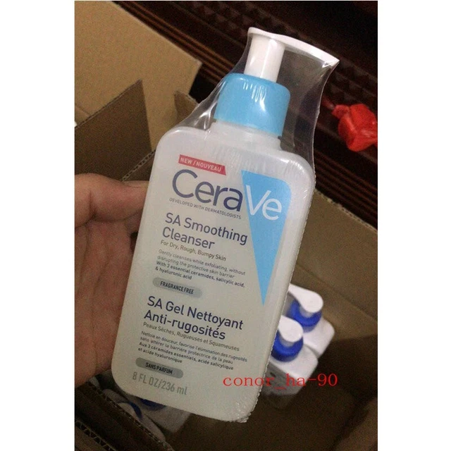 CERAVE DAILY SA Smoothing Cleanser Dry To Very Dry Skin 236ml/8oz UK £8