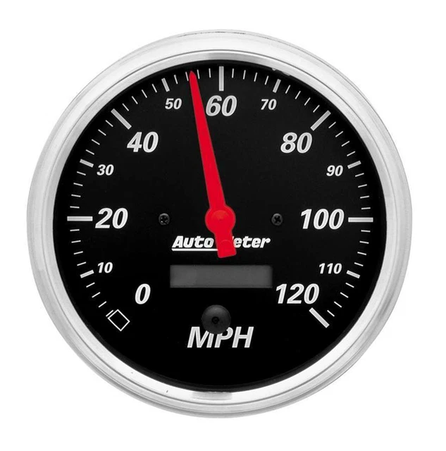 Auto Meter 5in D/B Speedometer 120MPH