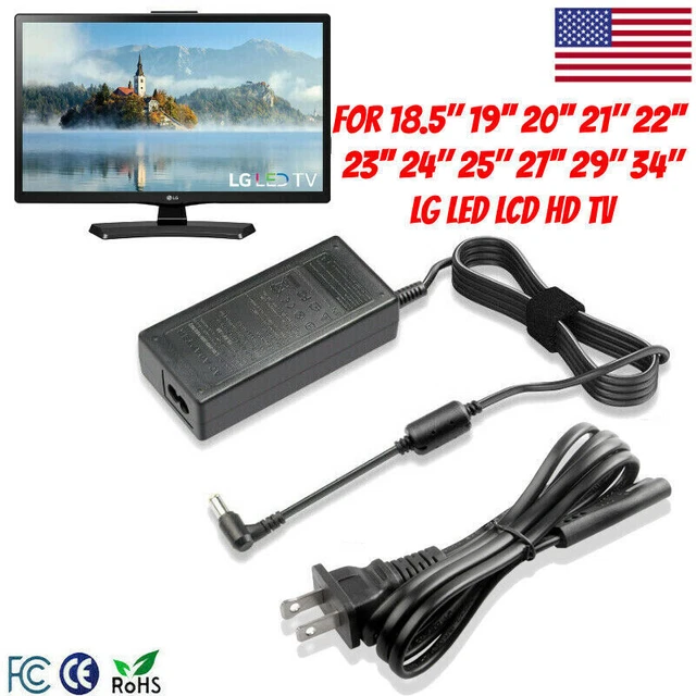 19V AC/DC Adapter Charger For LG 49LJ510M 49-inch 1080p LED TV – ABLEGRID Power Supply