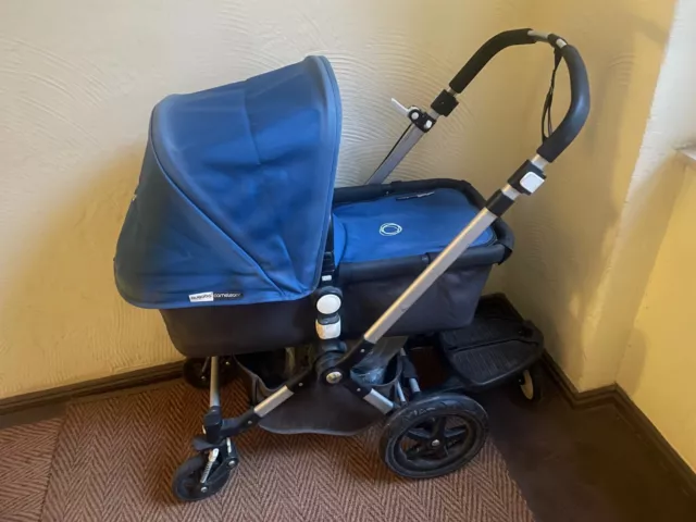 bugaboo cameleon 3 Kinderwagen (blau) mit vielen Extras