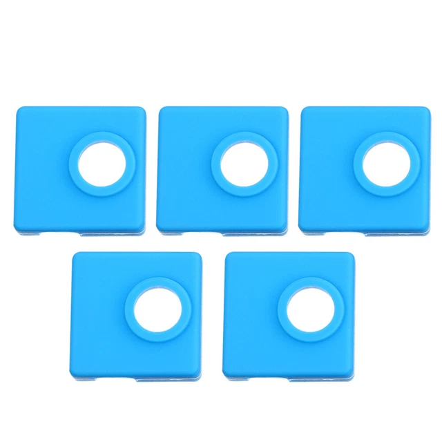 5 pz Blocco Riscaldatore Stampante 3D Custodie in Silicone Accessori Ugello