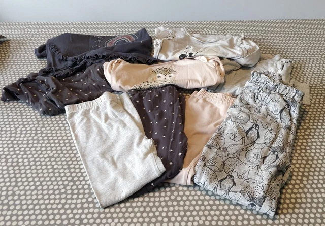 Girls joggers, leggings & tops Bundle - Age 6-7 Years