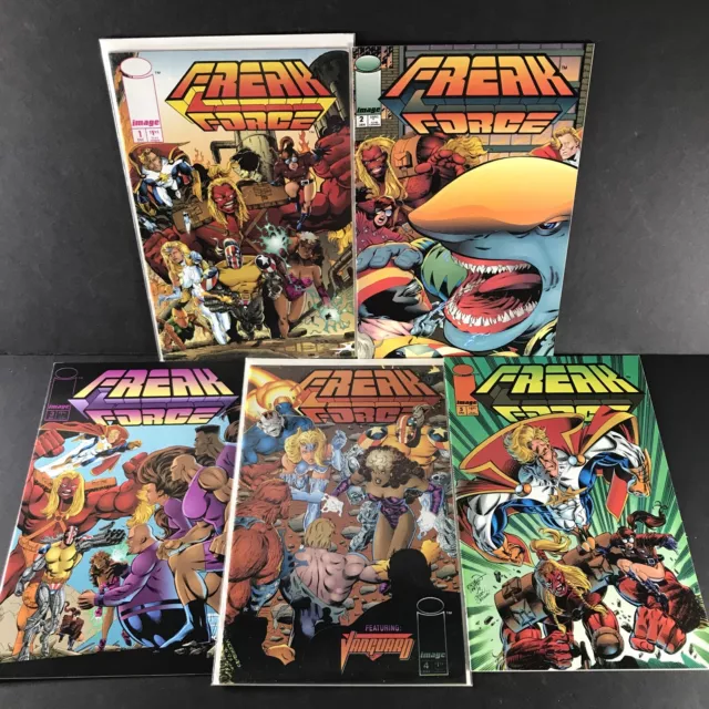 Freak Force #s 1-5 Image Comics Lot Of 5 Volume 1 First Print VF/NM 1 2 3 4 5