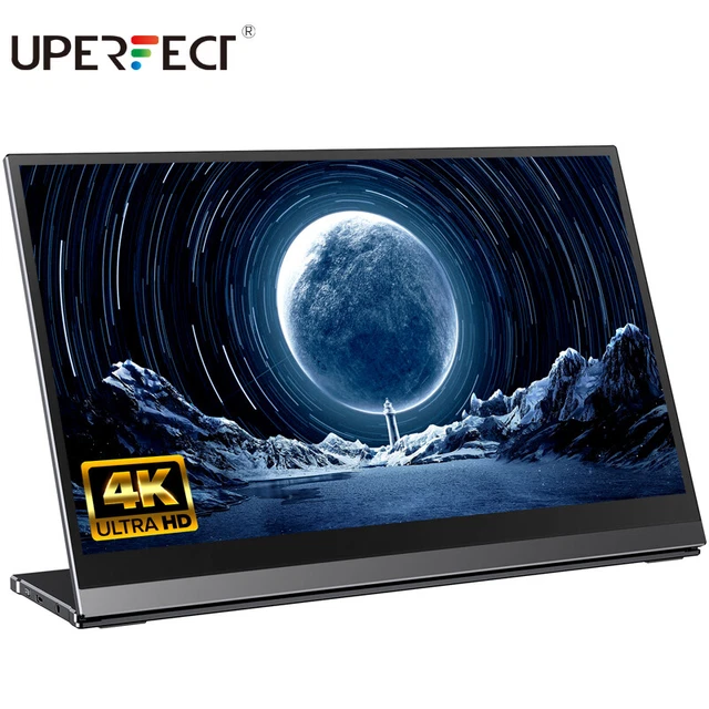 UPERFECT 14& PORTABLE Monitor 4K Touchscreen Auto Rotate Display HDMI